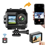 BLACKBIRD Akcijska kamera Dual Screen dodirni daljinski upravljač 6K WiFi V6 BH1696