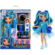 MGA ENTERTAINMENT Rainbow High Creative Crystals Skyler divat baba 121374-EUC