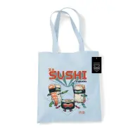 PYRAMID INTERNATIONAL VINCENT TRINIDAD Sushi Squad pasztellkék vászontáska GP86827