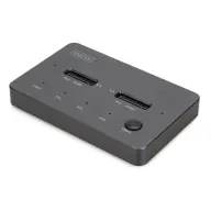 DIGITUS Dual M.2 NVMe SSD Klónozó Station USB-C 3.2 black DA-71545-1