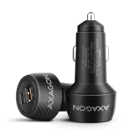 AXAGON PWC-PQ48 PD3.0 & QC4+ 2xOUTPUTS auto punjač 48W crno
