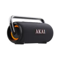 AKAI Vízálló hordozható hangszóró IPX5 60W Bluetooth 5.3 LED ABTSW-75