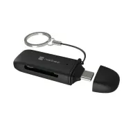 NATEC Scarab C SD/Micro SD USB 3.2 Gen 1 fekete NCZ-2365