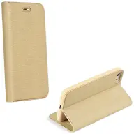 Galaxy S26 oldalra nyíló tok stand Luna Book arany TS15770