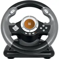 DEFENDER Vezetékes gaming kormány CHALLENGE MINI LE USB 10 gomb fekete DEF64351