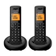 ALCATEL E260 DUO cable without DECT phone 1 base 2 handset black E260DUOBK