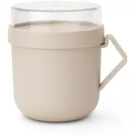 BRABANTIA Make&Take Soup Mug soup mug 600ml light beige BR241468