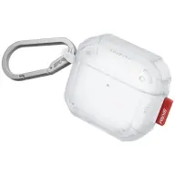 SKINARMA Mecha CE AirPods 4 tok karabinerrel átlátszó Frost SP113231