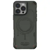 SKINARMA Mecha iPhone 16 Pro mágneses tok olivazöld szürke SP113241