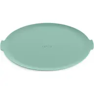 LÉKUÉ Mikrohullámú sütő védő alátét csúszásmentes zöld szilikon D265mm LK890161