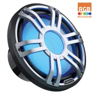 HERTZ Vízálló hajós/powersport 30cm-es LED mélynyomó fekete HMS 12 S4-LD-G