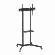 GEMBIRD TV stand with caster wheels tiltable 37"-70" TVS-70T-01