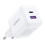UGREEN X516 wall charger USB + USB-C 30W white