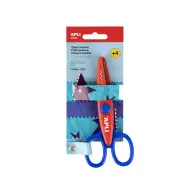 APLI Zig-Zag Olló cikkcakk 13 cm piros-kék LCA20000