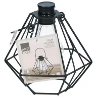 GRUNDIG Solar lamp square metal 15x15x15cm SOL302317