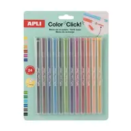 APLI Color Click rezervă Munte color pentru creion 24 buc 12 culoare LCA20547D