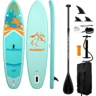 FUNWATER SUP felfújható szörfdeszka türkiz 350x86x15cm SUPFW70A