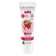 Logodent bio happy kids fluoridmentes gyermek foggél eper 75 ml 101169