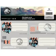 ICO Jurassic World füzetcímke öntapadós 4db/ív 7570589014