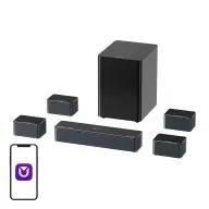 Ultimea Poseidon D80 BOOM soundbar 7.1 Dolby Atmos fekete U2623