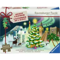 RAVENSBURGER Puzzle advent calendar 1296 pcs (24x54) 12+ 12004246