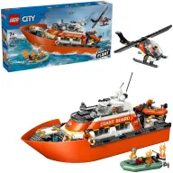 LEGO City Parti őrség mentőhajó helikopterrel 60504