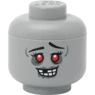 ROOM COPENHAGEN LEGO tárolófej "Zombie" mini szürke 40330816