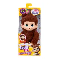 MOOSE TOYS Little Live Pets Minis Barna Cherri majom interaktív plüss figura 26765