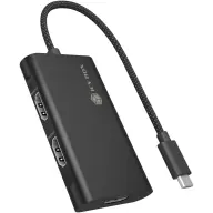 ICY BOX USB Type-C HDMI Átalakító Fekete 20cm IB-AD1030-C 61202