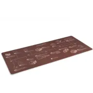 NOCTUA Gaming mousepad barna/fehér XL 900x400mm waterproof NP-DM3