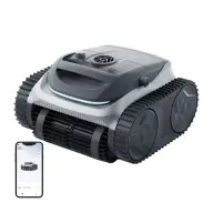 Medencetisztító robot 120 perc 80m² IPX8 Fehér C10-WH-EU