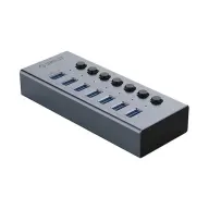 ORICO 7in1 Type-C HUB 7 USB aljzat 100cm világosszürke BT2U3-7AB