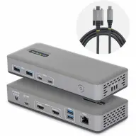 STARTECH USB-C dokkoló 2x HDMI 100W PD 196UE-USBC-DOCK