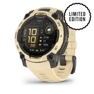 GARMIN Instinct 3 45mm AMOLED sárga szilikon szíjjal 010-02936-02