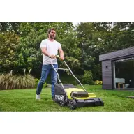 RYOBI 18V One Plus Bürste ohne Vertikutierung 40cm + 2x4.0Ah akku + Ladegerät 5133004549