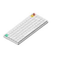 NUPHY Air75 V3 Bluetooth vezeték nélküli magyar mechanikus billentyűzet fehér Gateron Brown AIR75 V3 WHITE BROWN