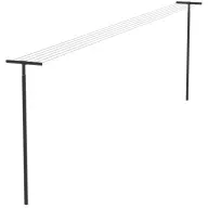 BRABANTIA HangOut outside columned clothes dryer 50m black aluminum BR262425