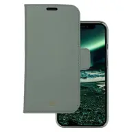 DBRAMANTE1928 New York iPhone 13 Pro flip case genuine leather green NY61PBGR5522
