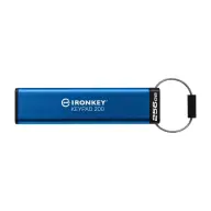 KINGSTON IronKey Keypad 200 256GB USB 3.0 Kék
