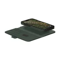 DBRAMANTE1928 New York preklopna torbica iPhone 15 Pro temno zelena NY61EVGR5685