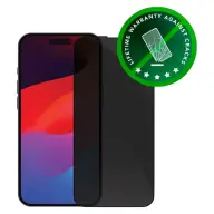 DBRAMANTE1928 Eco-shield adatvédelmi képernyővédő fólia iPhone 15 Pro fekete ES61CL001961