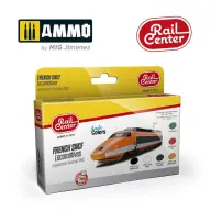 AMMO Francia SNCF mozdony akril festék készlet AMMOR1016