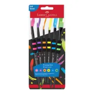 FABER-CASTELL Set četkica Soft Touch oko i pljosnat 6 kom no. 2-4-6-8-10-12 TFC481622