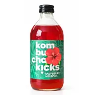 Kombucha Kicks málna-hibiszkusz 330 ml 101367