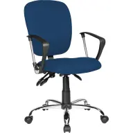 ATLAS SY irodai munkaszék kék szinkronmechanikás 3286422