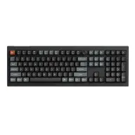 KEYCHRON V6 Ultra 8K Hot Swappable RGB Silk POM Red Full Size német fekete V6U-D1-DE