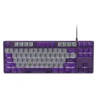 FURY Kanabo K2 vezetékes gaming billentyűzet US lineáris szürke/lila NFU-2350