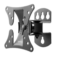 MANHATTAN Wandgemälde verhandelbar pivot TV Stand 13"-32" schwarz 462662