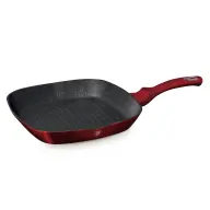 BERLINGER HAUS Metallic Line Burgundy Edition Grill pan 28cm BH/1271NPR