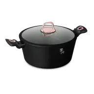 BERLINGER HAUS BH/1931N Black Rose Collection Casserole lid 28cm Black